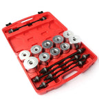 27PCS Universal Press & Pull Sleeve Kit for Bearing Removal Tool Set