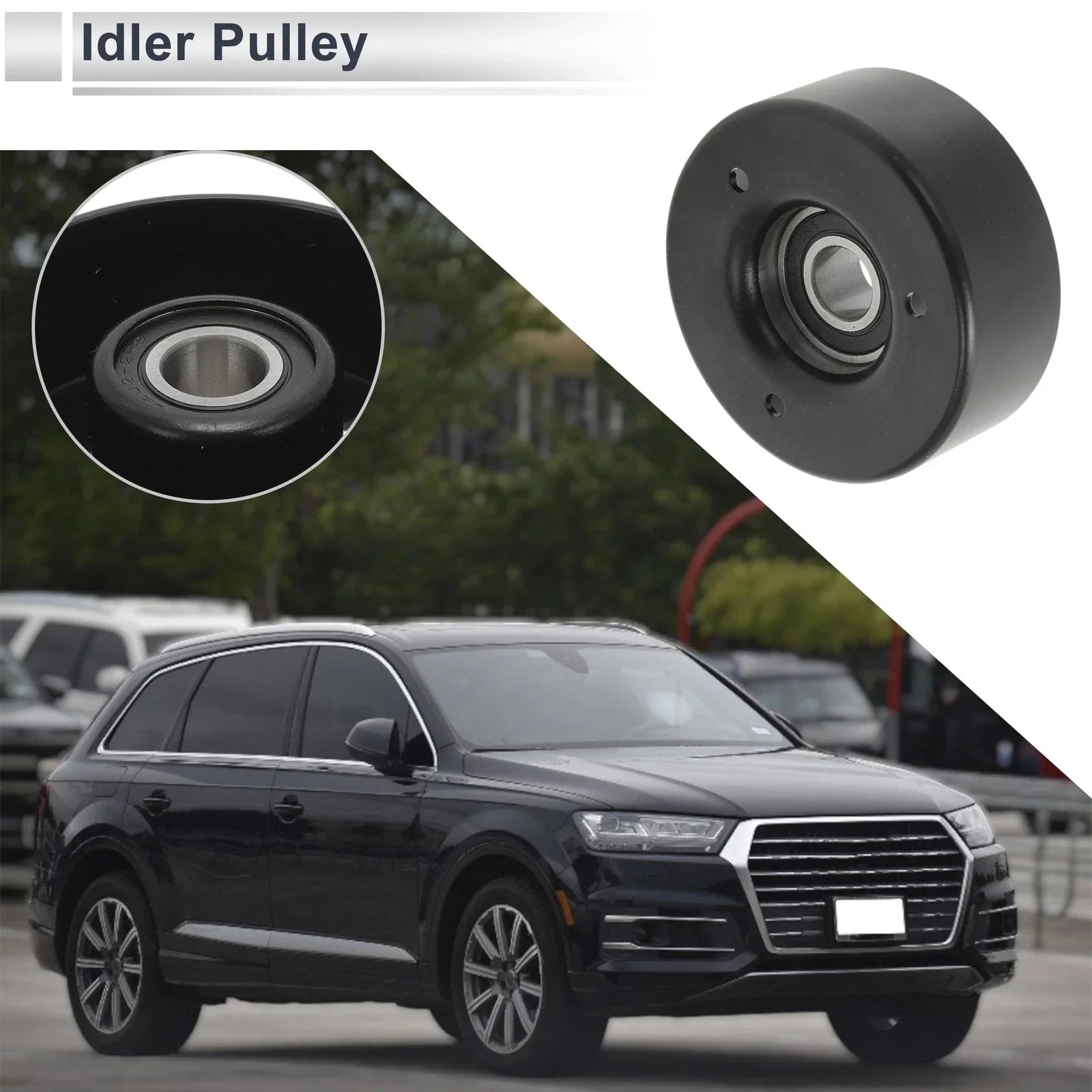 Drive Belt Idler Pulley for Mercedes-Benz S-Class (1994-1999) 1 x Pc
