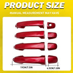 Set of 4 Exterior Door Handles for Toyota Camry (2012–2017)