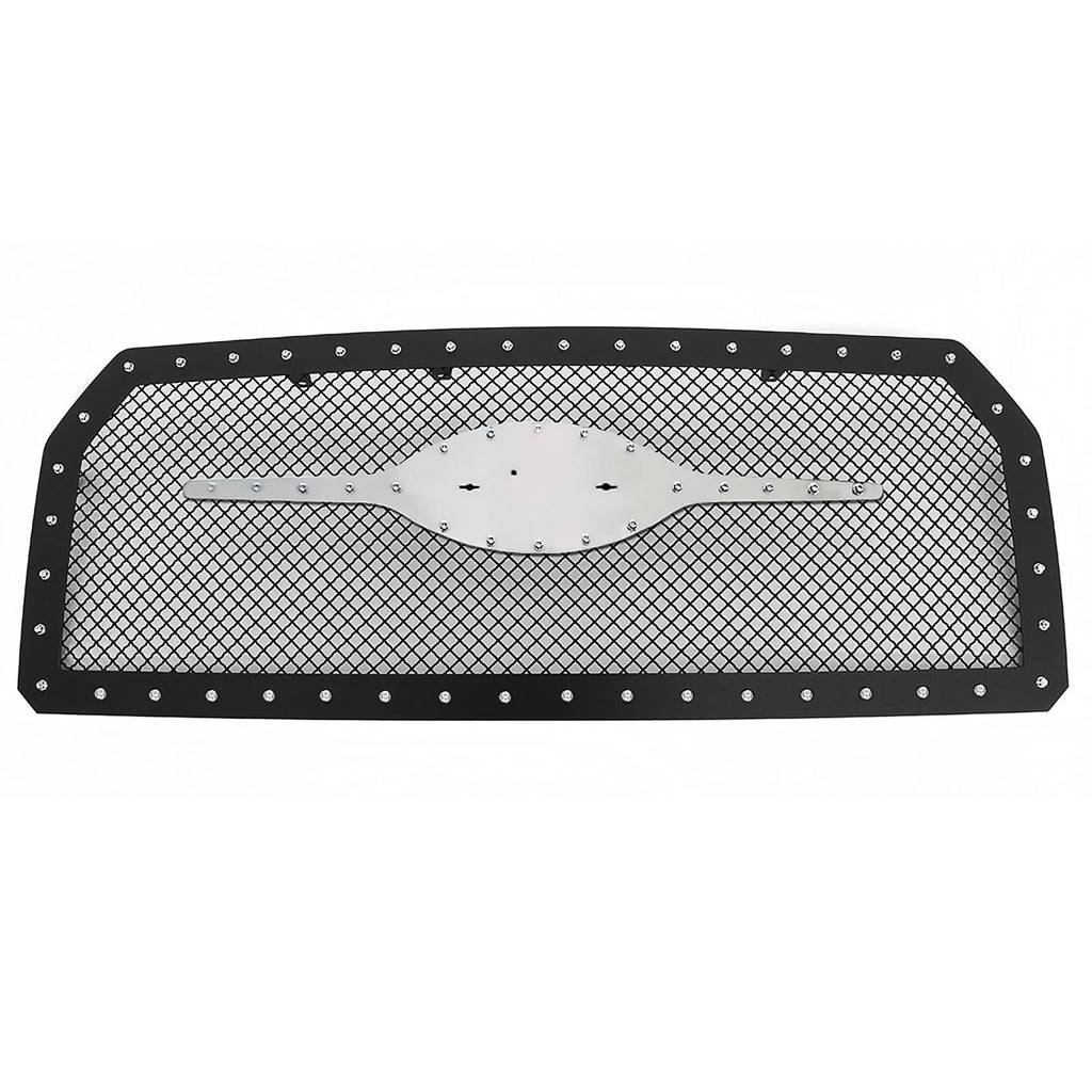 Stainless Black Mesh Rivet Grille for Ford Excursion F250 (2005-2007)