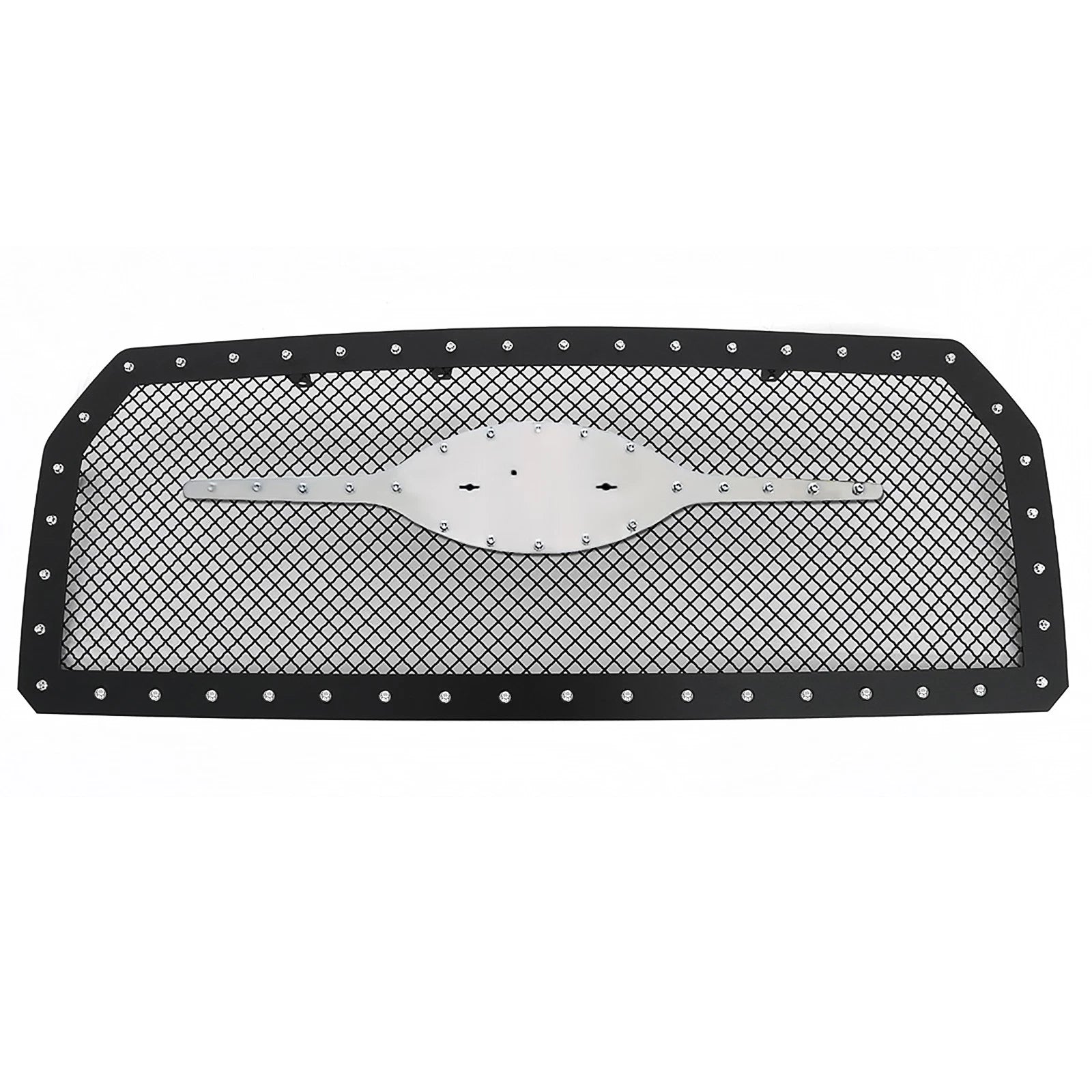 Stainless Black Mesh Rivet Grille for Ford Excursion F250 (2005-2007)