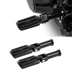 Rear Footpegs Bracket Black for Harley Softail Deluxe Fat Boy (2018-2025)