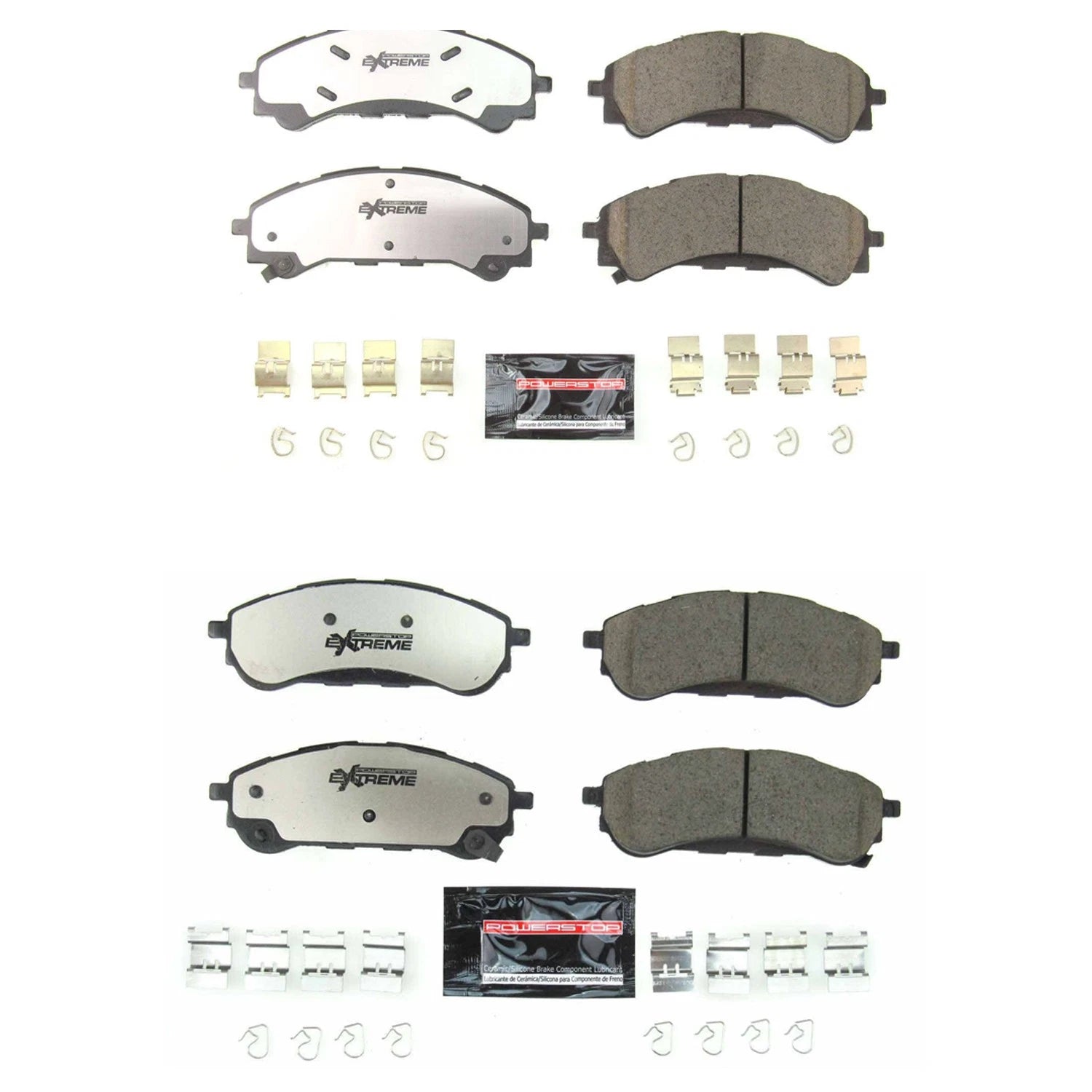 PowerStop Z36 Carbon-Fiber Ceramic Disc Brake Pads Kit for Ranger