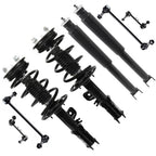 Front Struts Rear Shocks Sway Bars Kit for Ford Taurus (2013–2018)