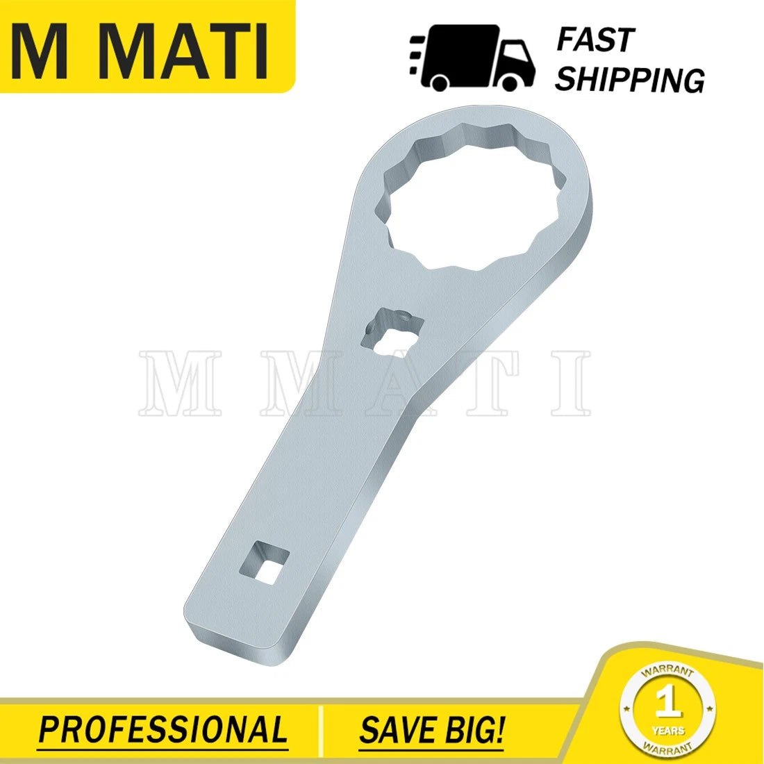 46mm Axle Nut Wrench Tool for Yamaha YFM125 YFM250 YFM350 YFM700 YFM700R (2006–2024)