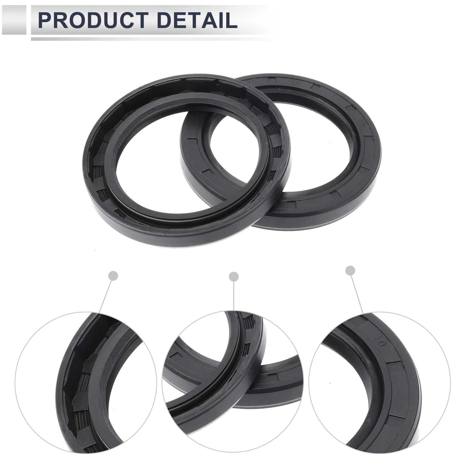Set of 5 Oil Seal Rotary Shaft Seal for Various Models (54x75x10mm)