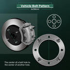4X 4x156 2" ATV Wheel Spacers 12x1.5 Studs for Polaris Ranger RZR 900 (2015–2018)