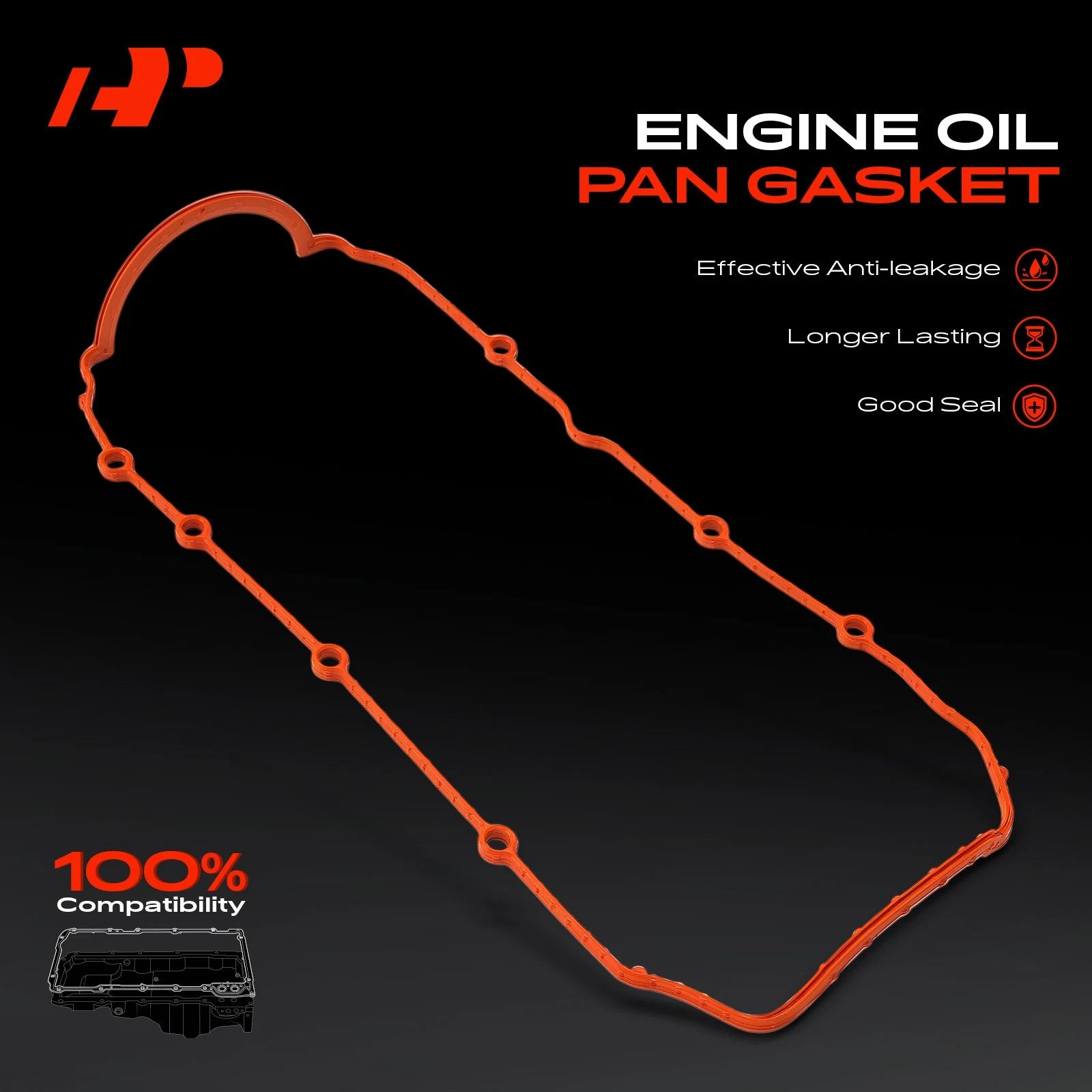 Engine Oil Pan Gasket for Chevy Malibu (2004–2006)