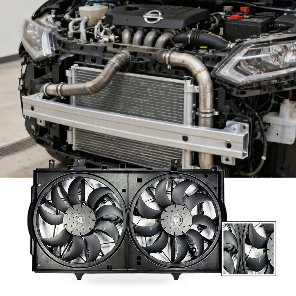 Radiator Fan Assembly for Nissan X-Trail Rogue (2014–2020) 21481-4CL0A
