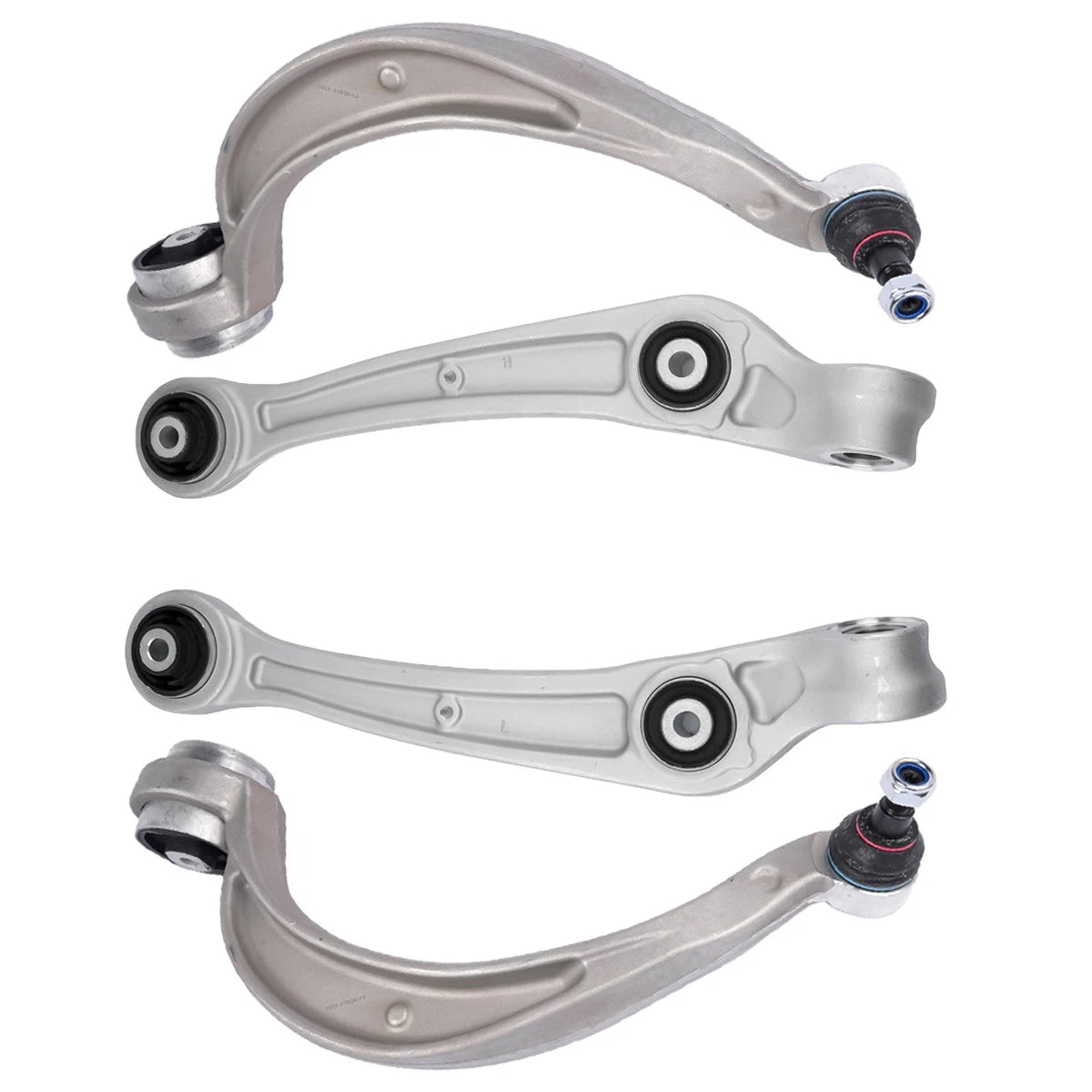 Set of 4 Front Lower Control Arms for Audi A6 S6 A7 S7 (YYYY–YYYY)