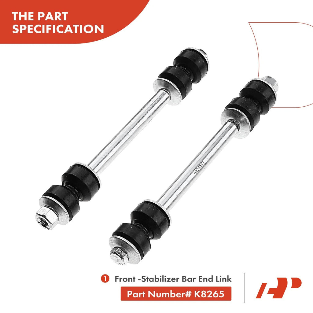10x Front Stabilizer Bar Link for Chevy Silverado 1500 (2007â2018)