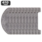Set of 10 Reusable Microfiber Mop Pads for Midea VCR S6 Plus