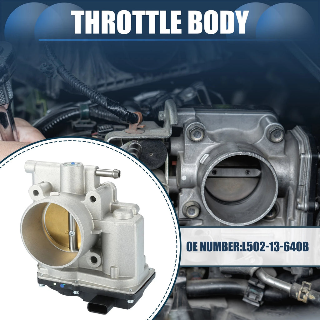 Throttle Body Assembly for Mazda 3 5 6 CX-7 (2004–2012) No.L502-13-640B
