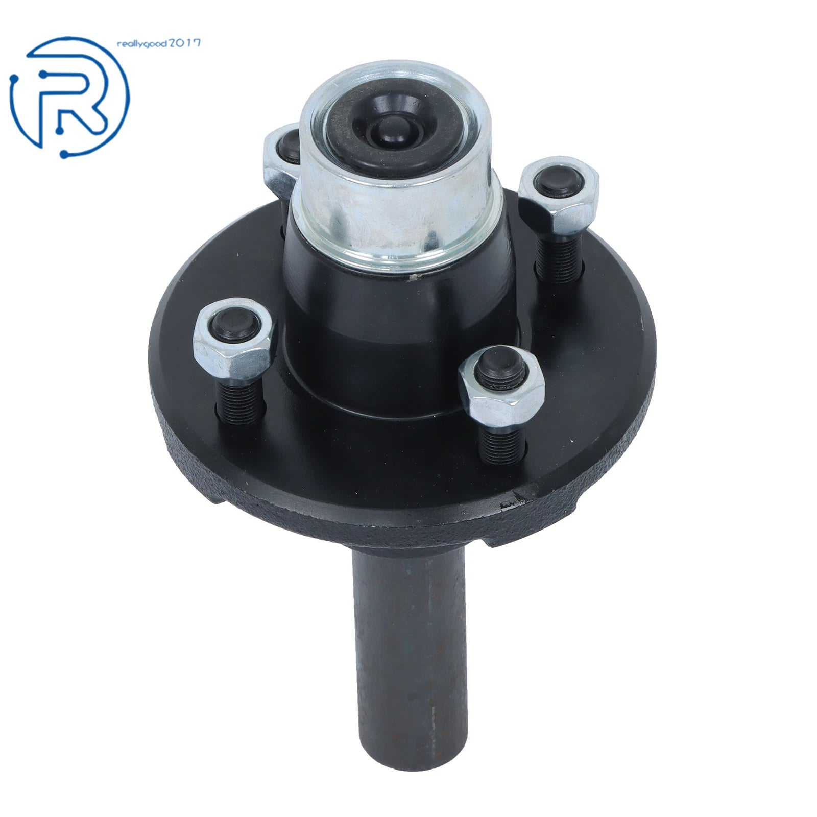 4" Bolt Idler Hub & Round BT8 Spindle for 4 on 4" Axles