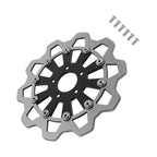 1PC Front Brake Rotor Disc for Harley-Davidson Touring (2008–2019) Black