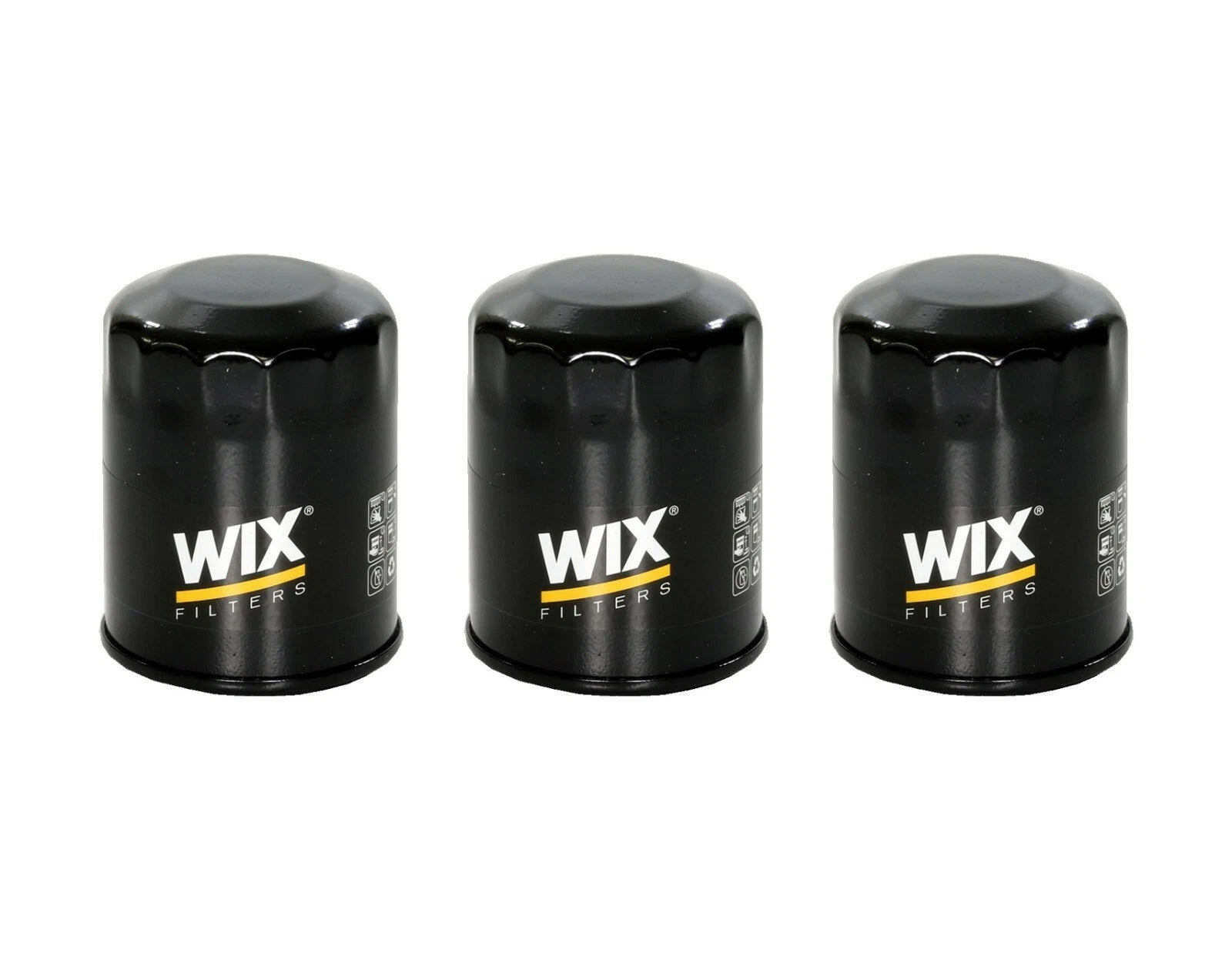 Set of 3 WIX Engine Oil Filters for Chevrolet Lexus Nissan Pontiac Scion Suzuki