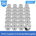 Solid Lug Nut Set for Chevrolet Silverado GMC Sierra (2013–2020)