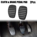 2X Anti-Slip Clutch Brake Pedal Covers for Nissan Kubistar X80
