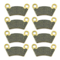 Set of 4 FA354 Front Rear Braking Pads for Polaris ATV Ranger 800 (2004–2014)