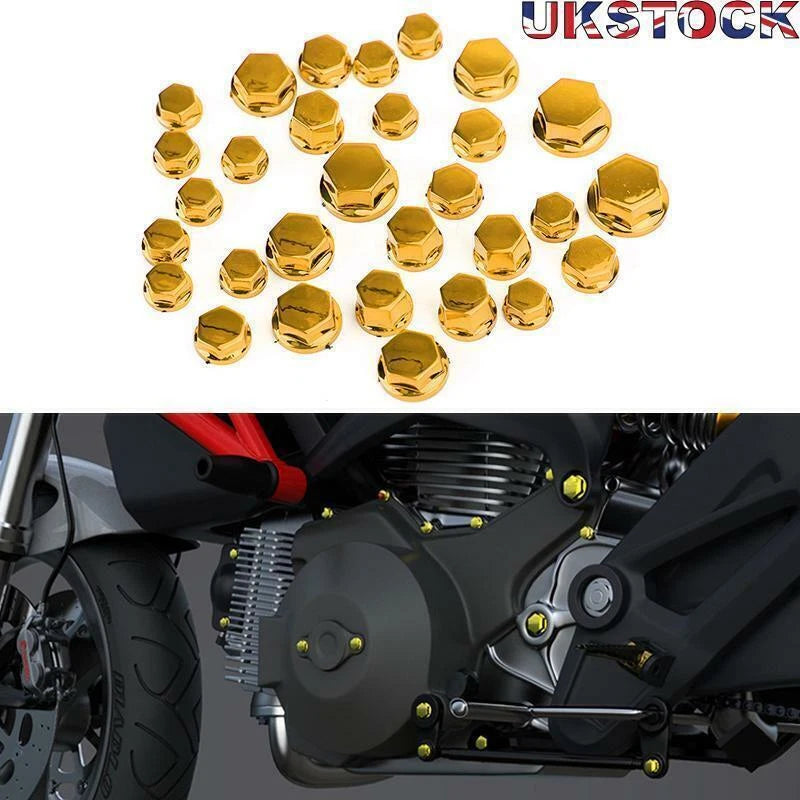 30 Screw Cap Cover Hexagon Socket for Yamaha Motorcycle Moped Scooter (T9)