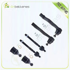 Set of 6 Suspension Parts for Acura EL (1997–2000) - Inner Outer Tie Rods, Ball Joints