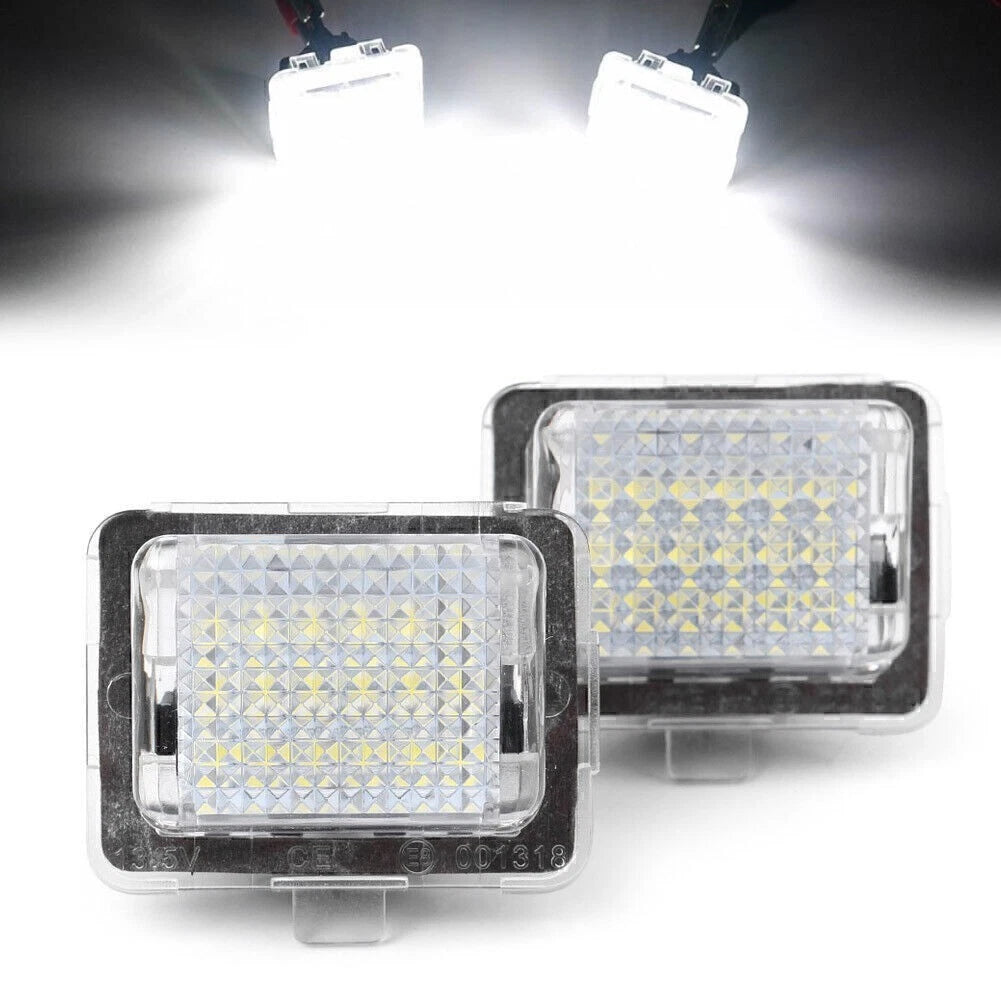 LED License Plate Lamp for Mercedes Benz W204 W221 W212 W216 W207