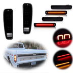 Set of 6 Tail Lights & Side Markers for Ford F100 F150 F250 (1978–1979)