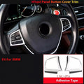 Steering Wheel Button Cover Trim for BMW 5 Series F10 F11 GT (2011-2017)