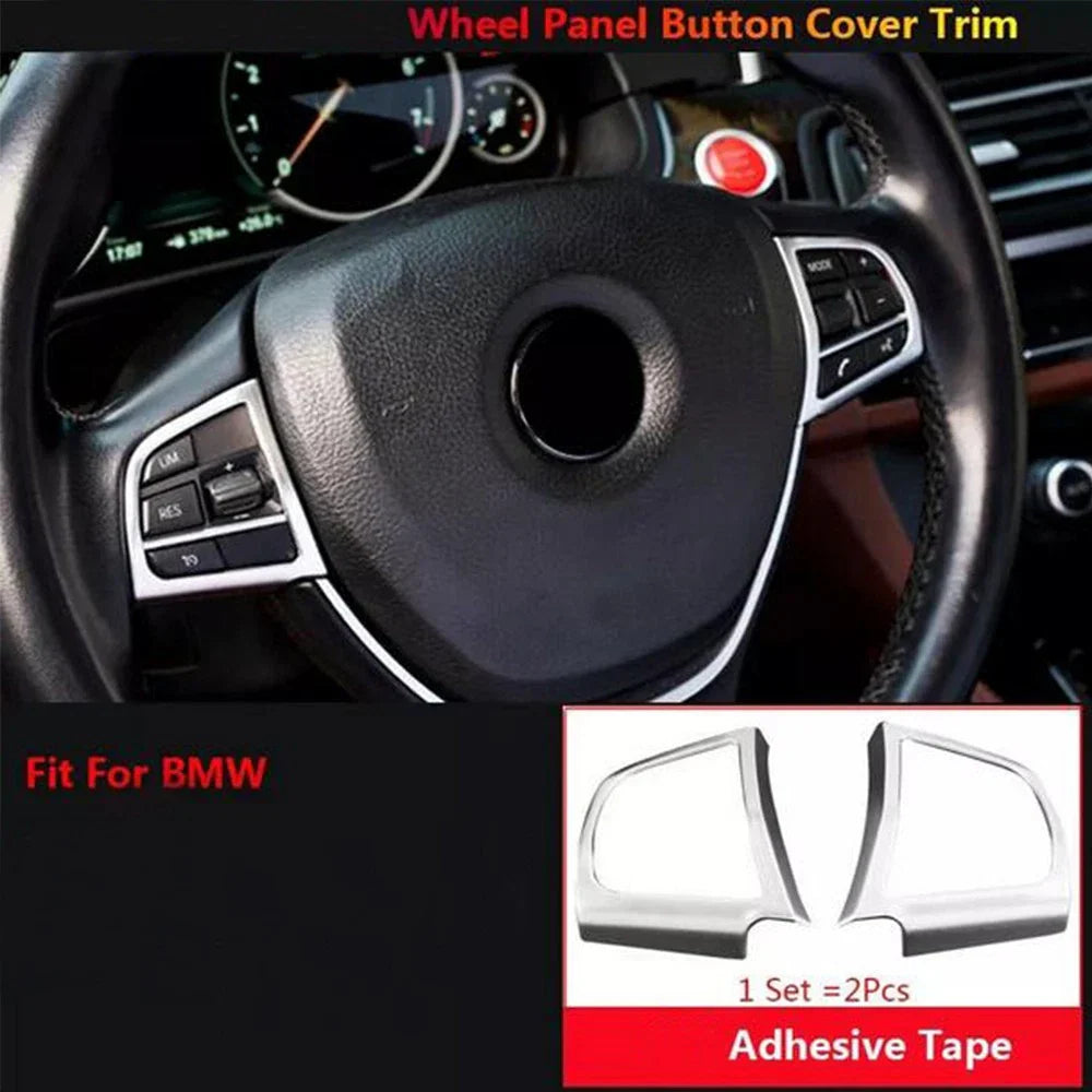 Steering Wheel Button Cover Trim for BMW 5 Series F10 F11 GT (2011-2017)