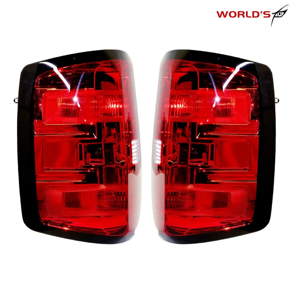 Tail Lights for Silverado 1500 Pickup Truck (2014–2015) Halogen