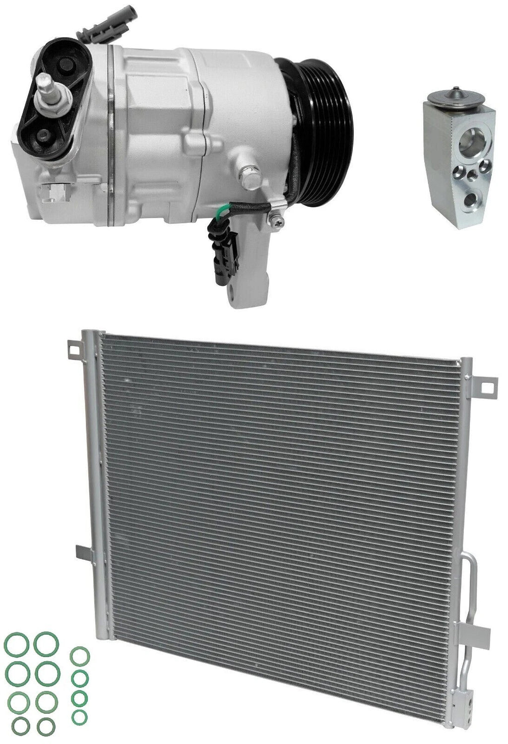 A/C Compressor Kit with Condenser for Buick Enclave 3.6L (2019–2019)