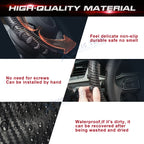 Carbon Fiber Style Steering Wheel Booster for Universal Non-Slip Cover (-)