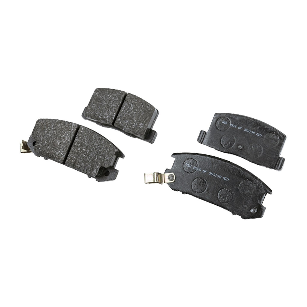 Set of 4 Ceramic Brake Pads for Toyota MR2 (1985–1989)