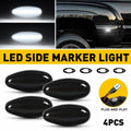 White LED Side Marker Lights for Chevrolet Silverado 2500HD 3500HD (2001–2014)