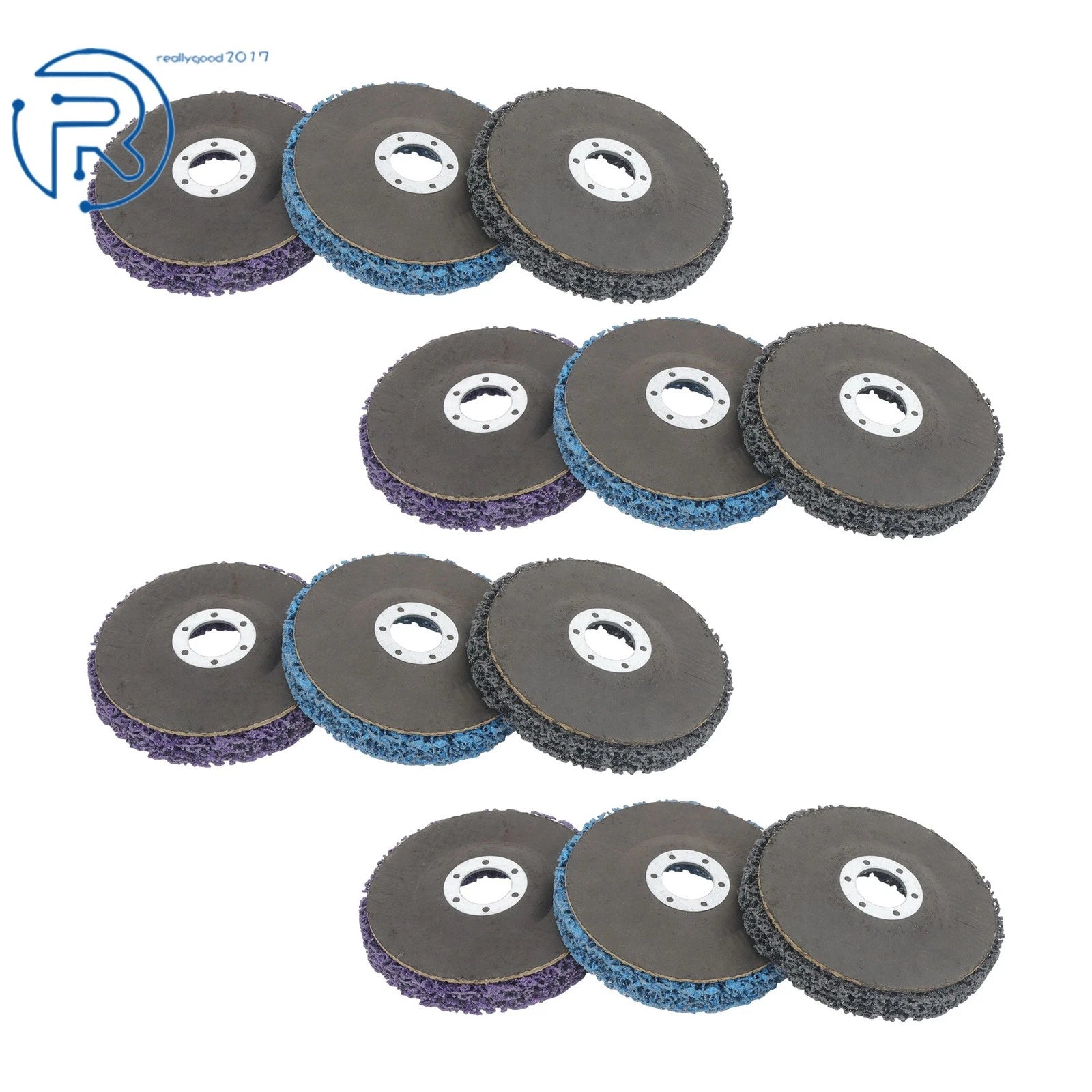Set of 4 Paint Stripper Discs for Angle Grinder