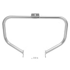 Chrome/Black 1-1/4" Engine Guard for Harley Softail Fat Boy (2000-2017)