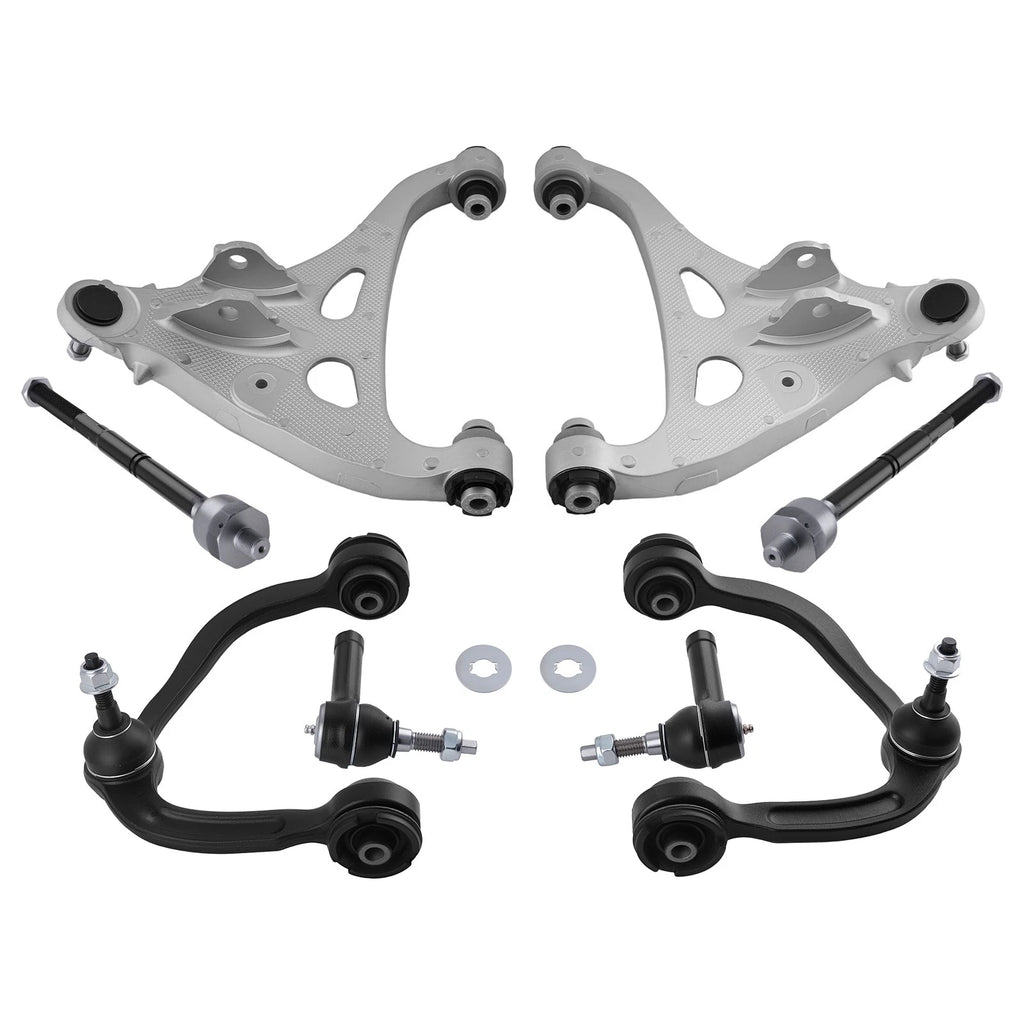Set of 8 Control Arms and Tie Rods for Ford F-150 (2005–2008) 4WD