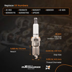 Iridium Spark Plugs for Chevy Corvette 5.7L 6.0L (1997–2004)