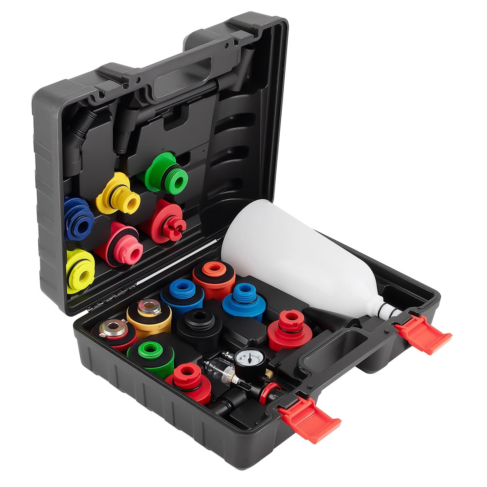 Oil Funnel Set with 15 Adapters for Engine Oil Change