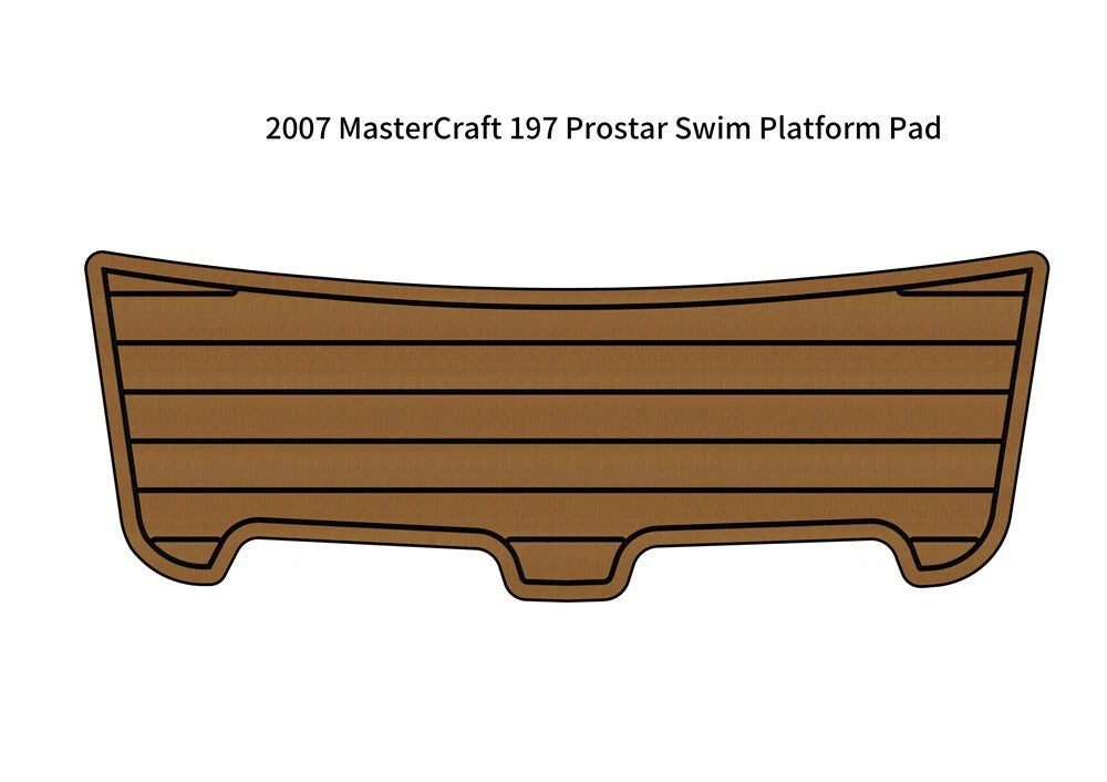 EVA Foam Teak Deck Flooring Mat for MasterCraft 197 Prostar (2007)