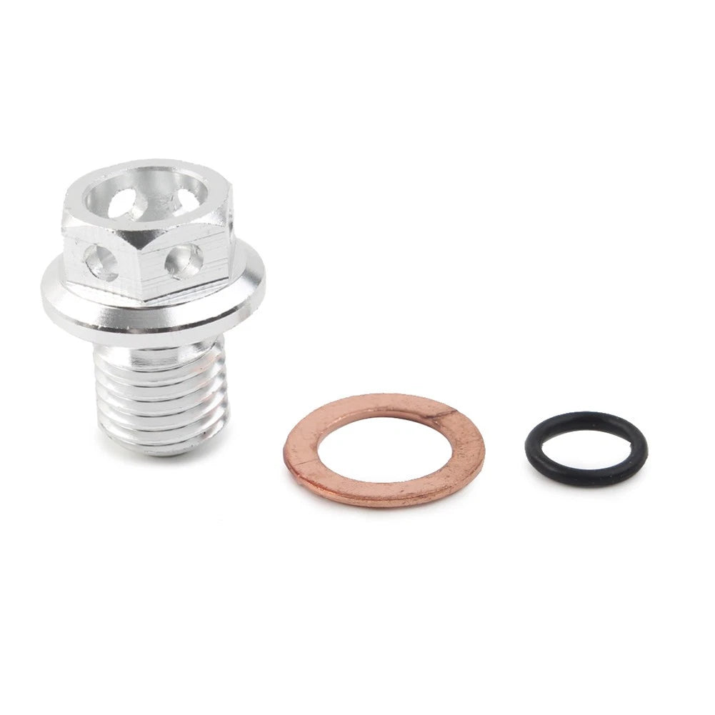 M12xP1.5 Oil Drain Plug Bolt for Honda CRF50/XR50/Z50/CR80/CR250 (2000–2023)