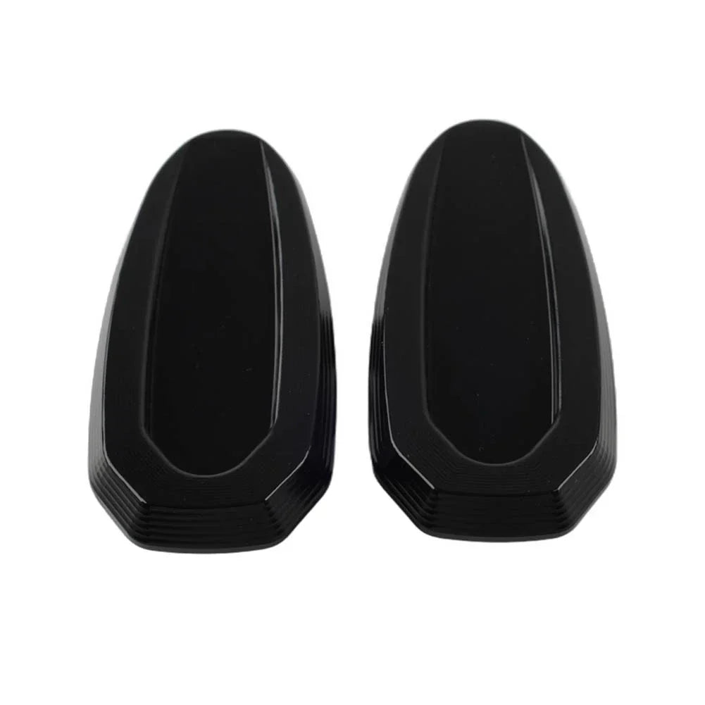 Rearview Mirror Block Off Base Plates Cover for BMW S1000RR (2020-2023)  Black