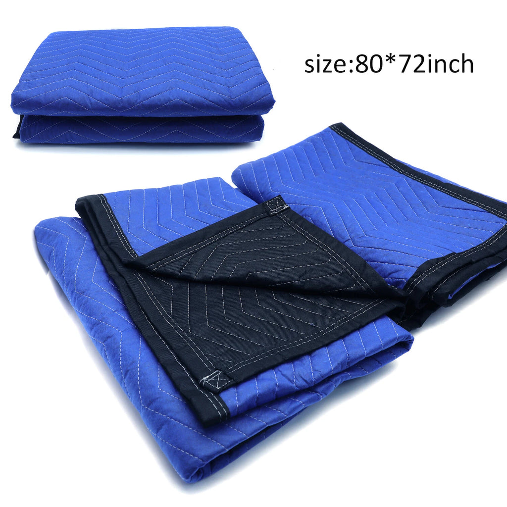 12 Pcs Thick Furniture Moving Packing Blanket for Protection Pads