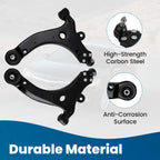 Front Lower Control Arms Suspension Kit for 2005-2009 Buick Allure LaCrosse