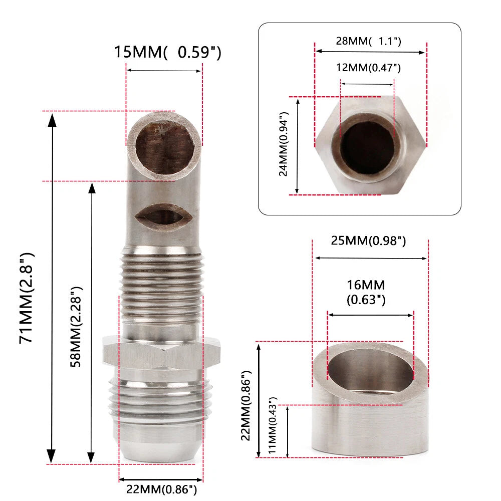 E-VAC Scavenger Kit for Universal Fit (Stainless Steel)