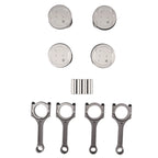 Set of 4 Connecting Rod Pistons for Hyundai Sonata, Kia Sorento, Optima (2011–2019)