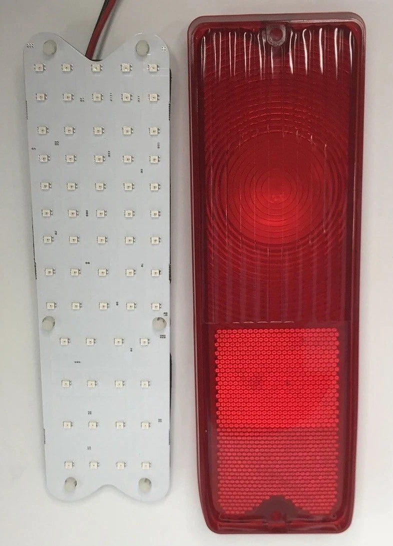 Tail Light Lens Kit Pair for Custom LED 1967-1972 Chevrolet Pickup Truck