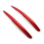 Rear Bumper Reflector Cover Trim for Honda Civic 2016-2021 (Red)