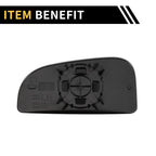 Left Mirror Glass Replacement for Dodge Ram 1500 (No. 68067731AA)