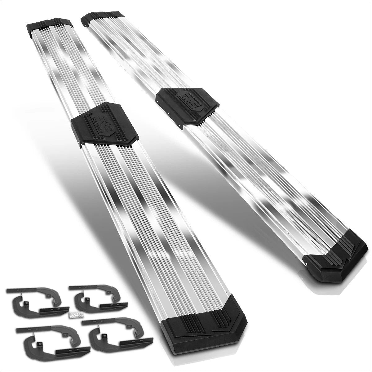 J2 Chrome Running Board Step Pad for Silverado/Sierra Crew Cab (2019–2021)
